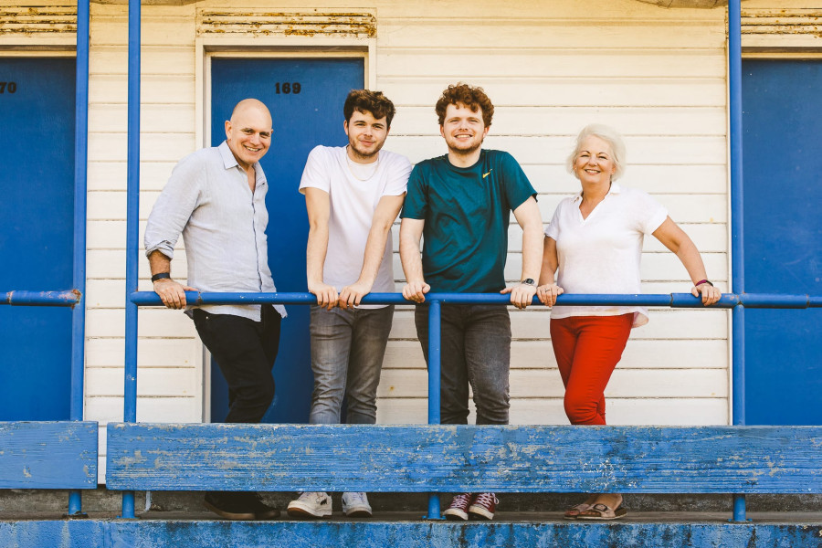 Alternative family portrait Sandbanks