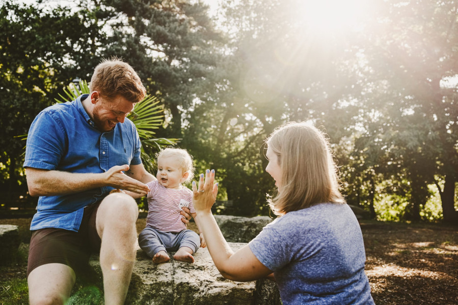 Relaxed family photography in Poole Dorset