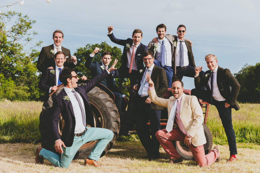 Alternative wedding portraits
