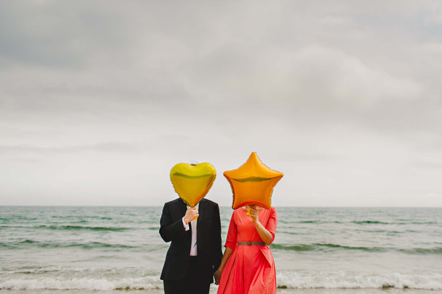 Alternative couples portrait