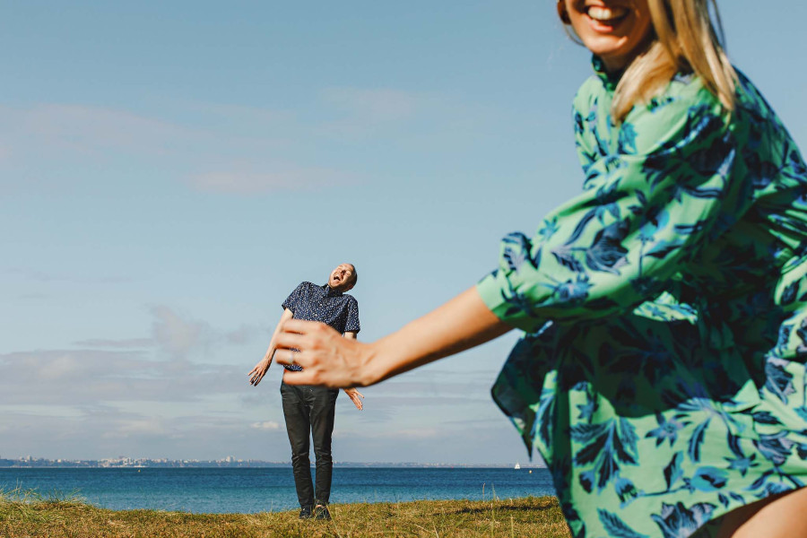 Alternative couples shoot in Dorset