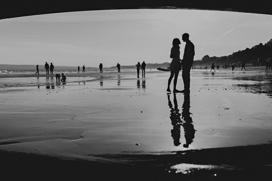 Bournemouth creative couples photography