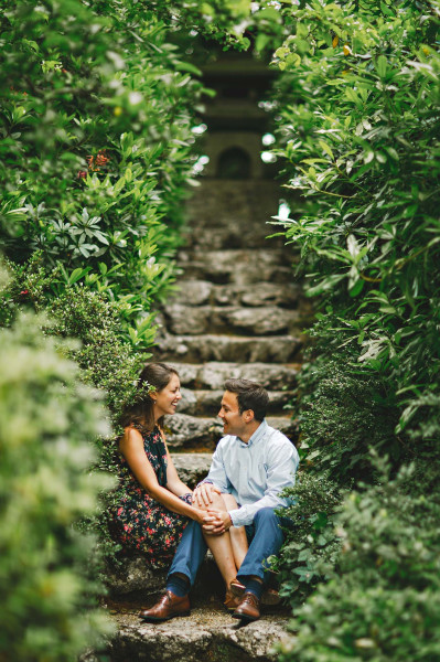 Compton Acres couple portrait Poole
