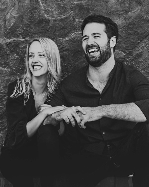 Couple portrait in London