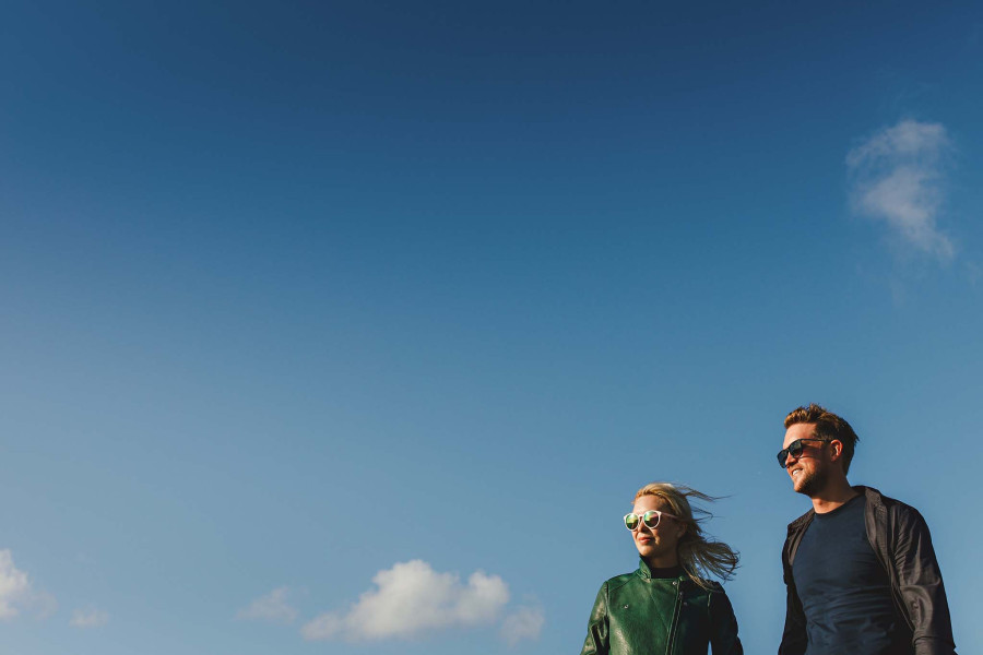 Creative couples portrait Dorset