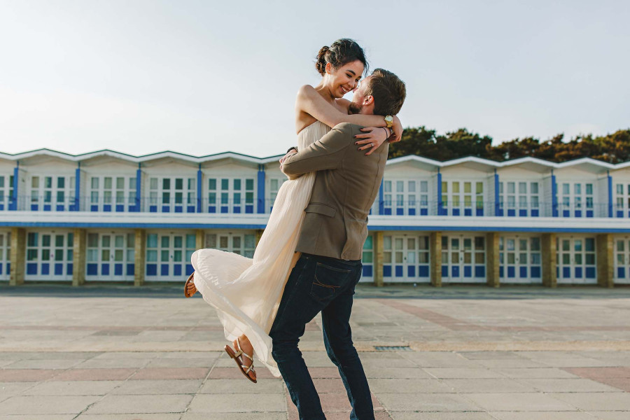 Editorial couples portrait