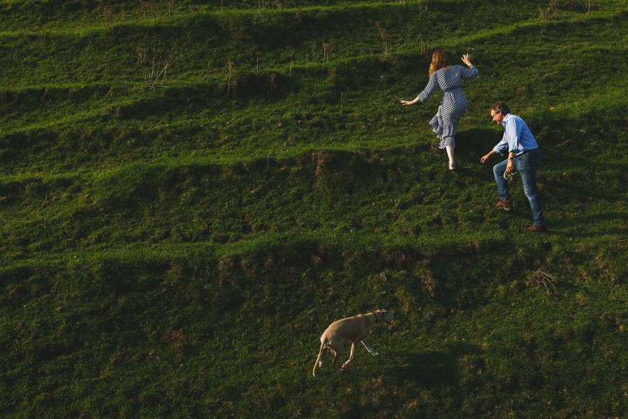 Editorial couples portrait shoot