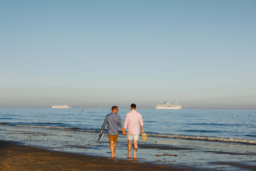 Gay couples shoot Poole Dorset