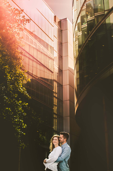 London city couples shoot