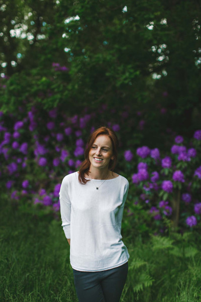 Portrait on location in Dorset