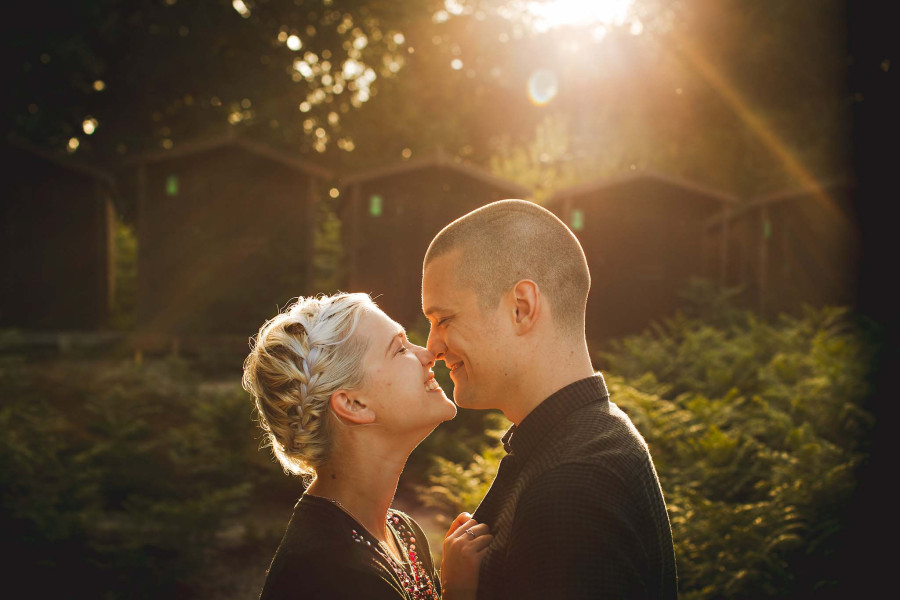 Studland couples portrait