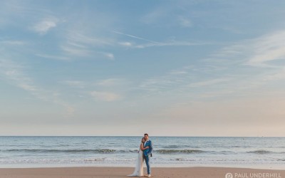 Bournemouth beach wedding | Documentary photographer | Jess+Ollie