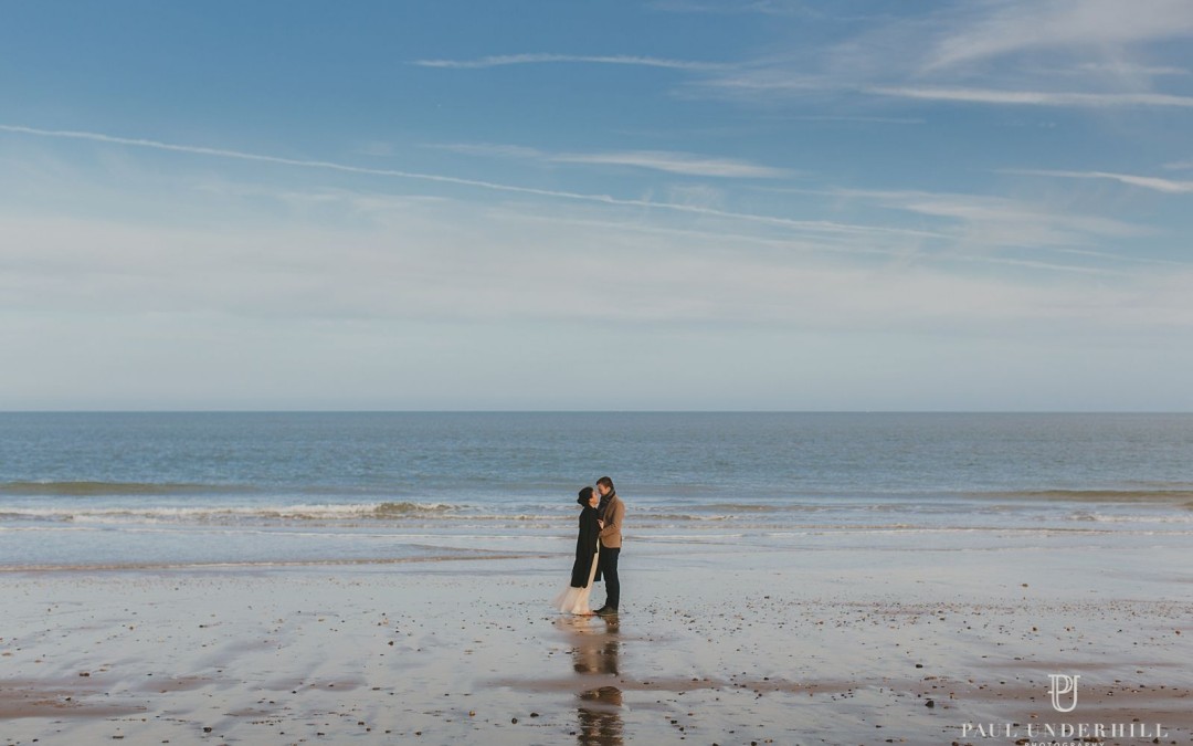 Poole wedding photographers | Sandbanks pre-wedding shoot | Trang+Liam