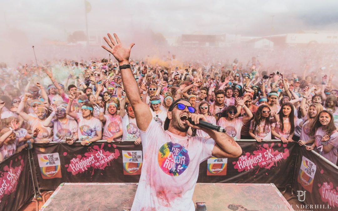 London event photographer | Wembley Park Color Run