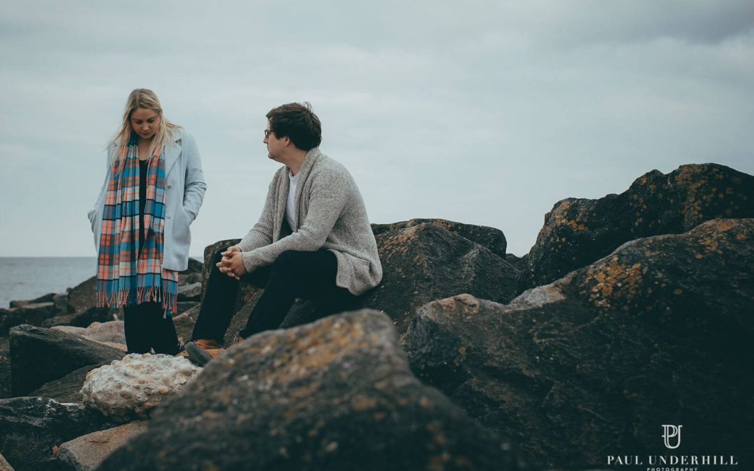 Bridport pre-wedding shoot | Emily+Mike