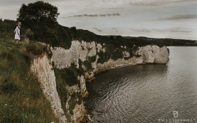 Elopement wedding photography Dorset | Jurassic coast destination wedding