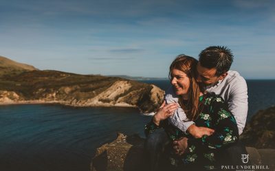 Lulworth weddings Dorset | Pre-wedding shoot | Louise+Q