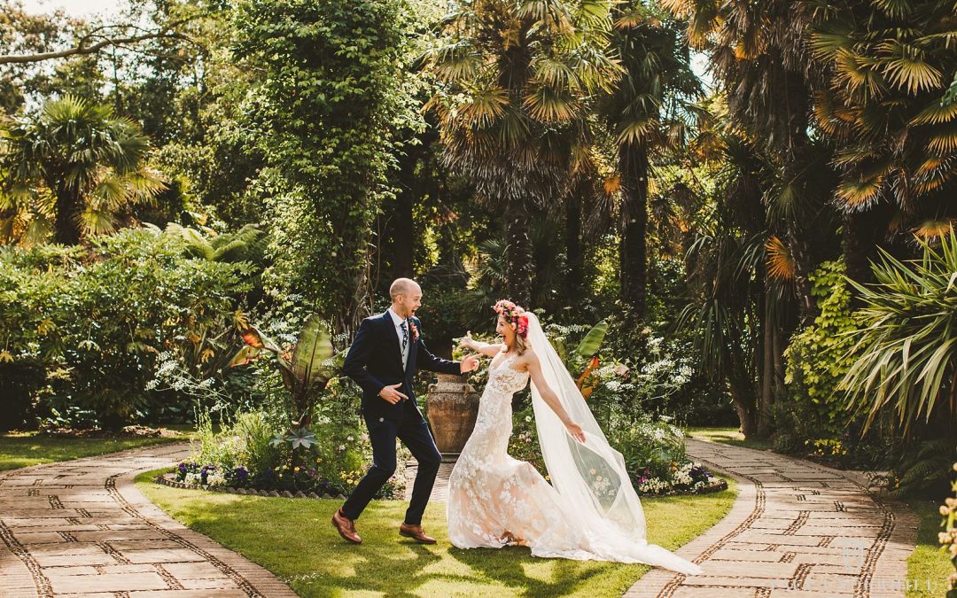 Abbotsbury Subtropical Gardens wedding Dorset | Fran+Luke