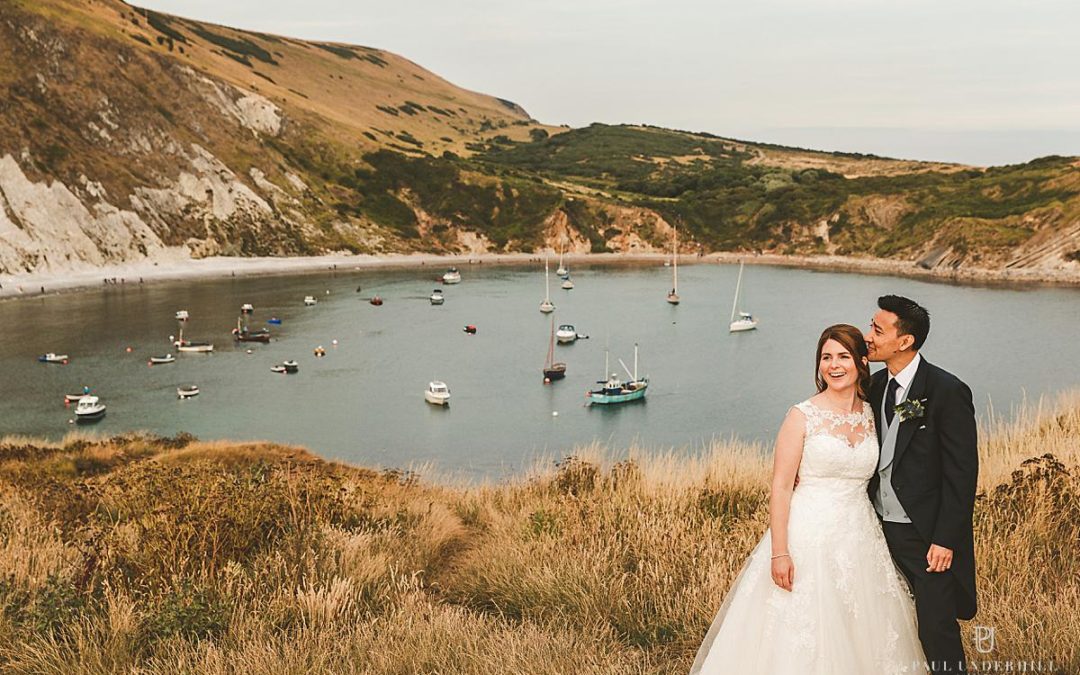 Lulworth Cove wedding photography Dorset | Louise+Q