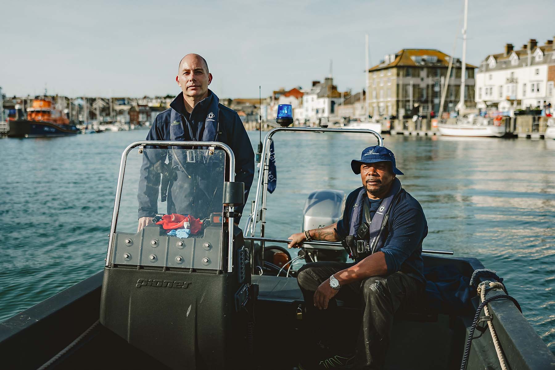 Lifestyle portrait taken in Dorset for advertising of business services