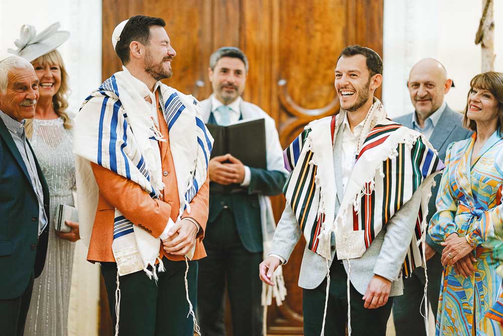 Gay wedding photography Jewish ceremony