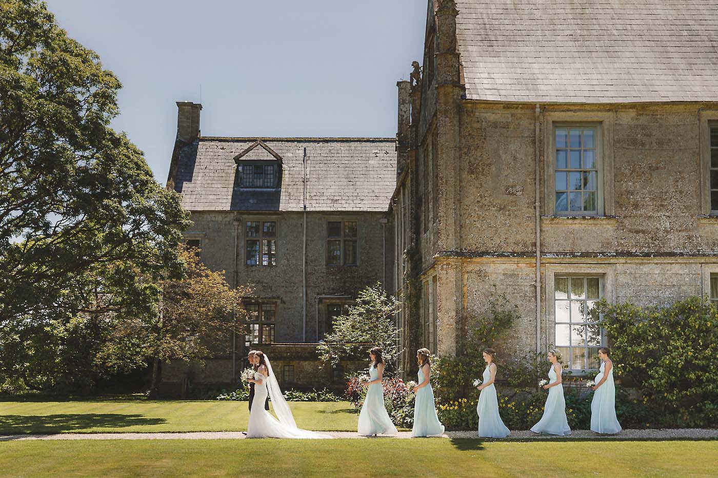 Dorset wedding photography Mapperton House and Gardens