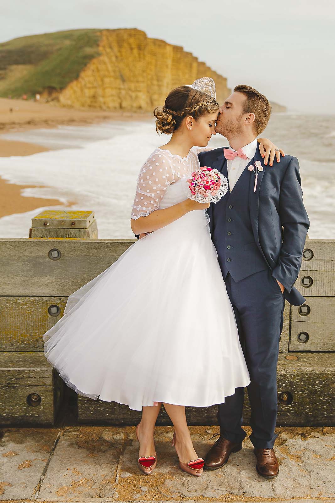 Vintage inspired wedding dress