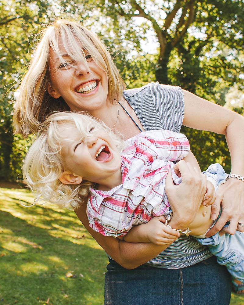 Family portrait by Bournemouth family photographer