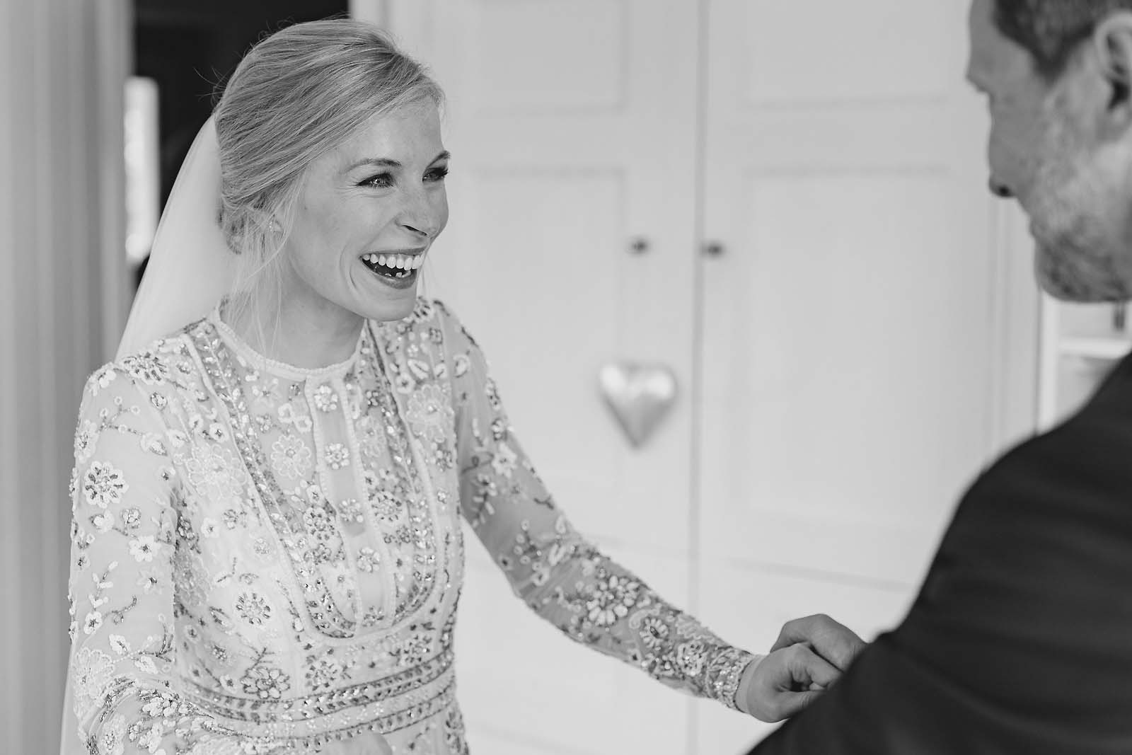 Happy tears - wedding documentary in Dorset