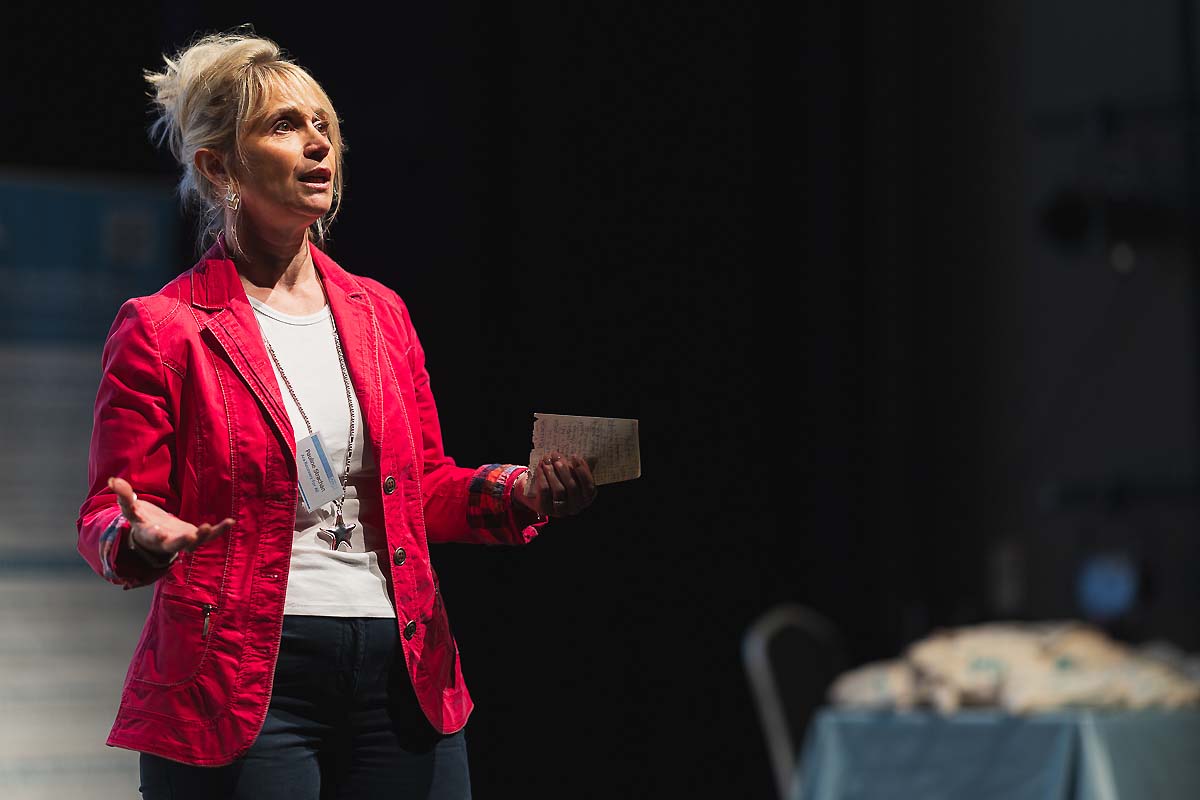 Speaker captured during professional event photography