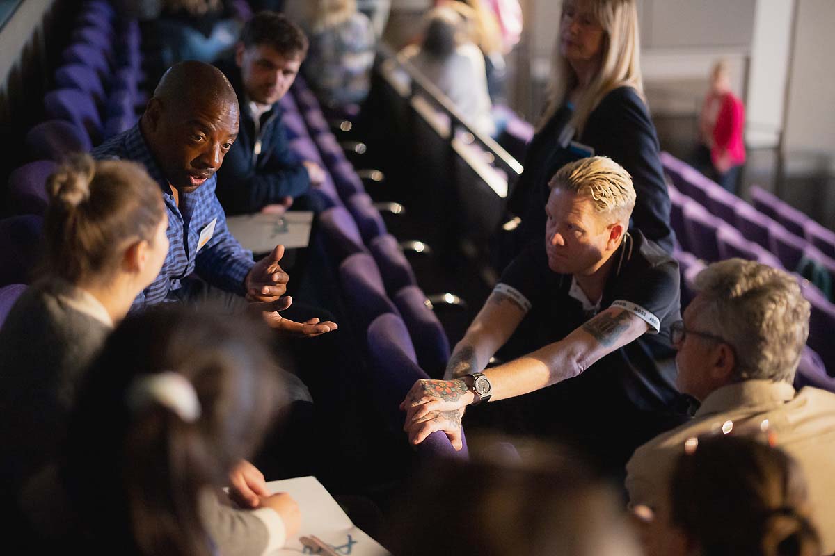 Public health event photography at Bournemouth Pavilion