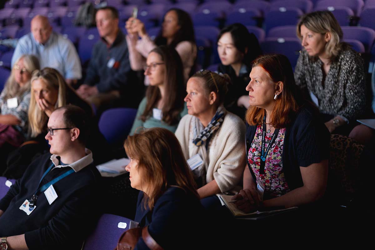 Professional coverage of a local charity conference