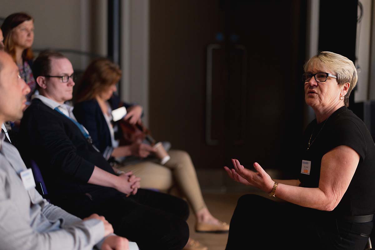 Professional coverage of a local charity conference