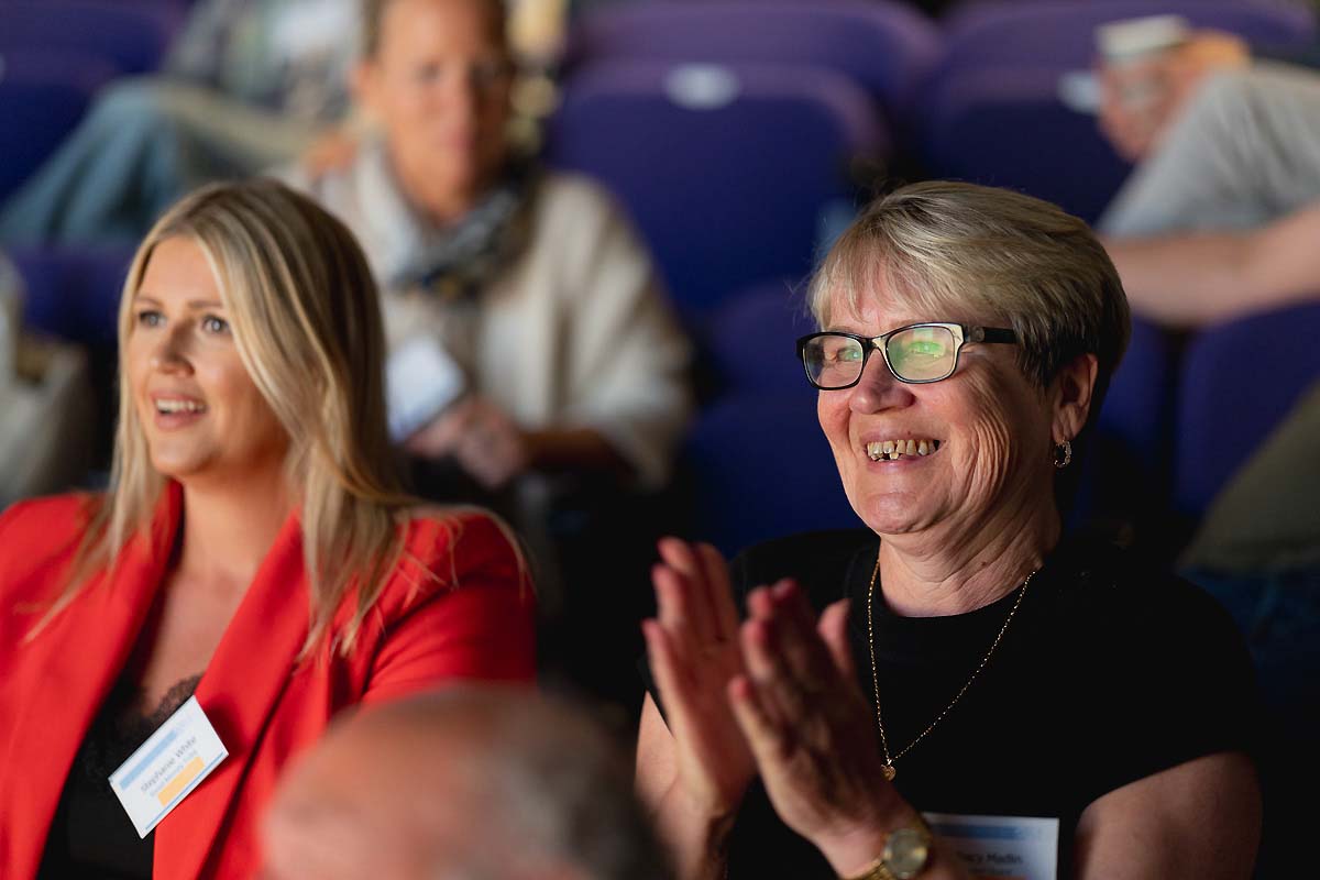 Real-time moments captured during a Bournemouth charity event