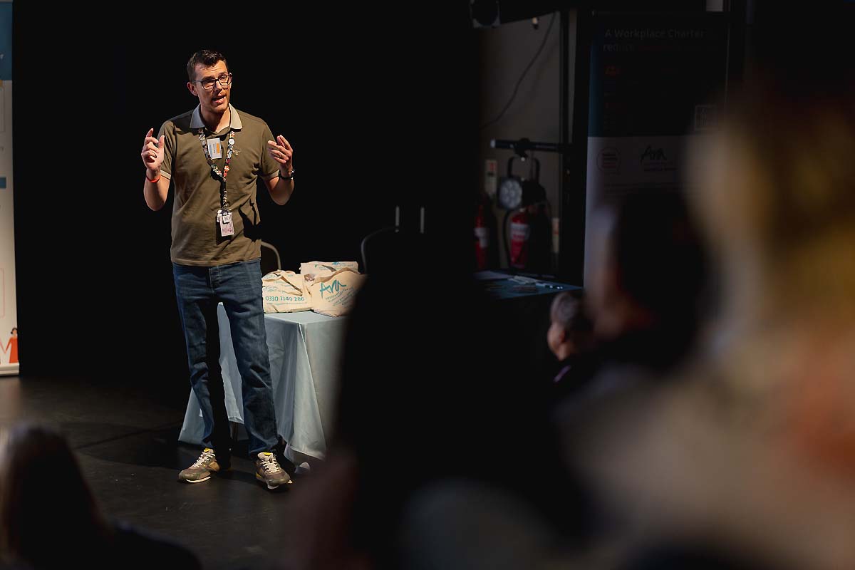 Professional event documentation in a conference setting