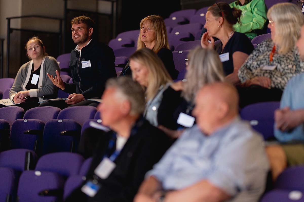 Capturing atmosphere and connection at a Dorset event