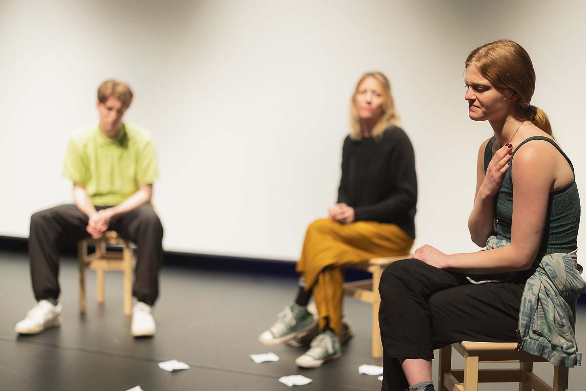 Candid event photography during a professional gathering