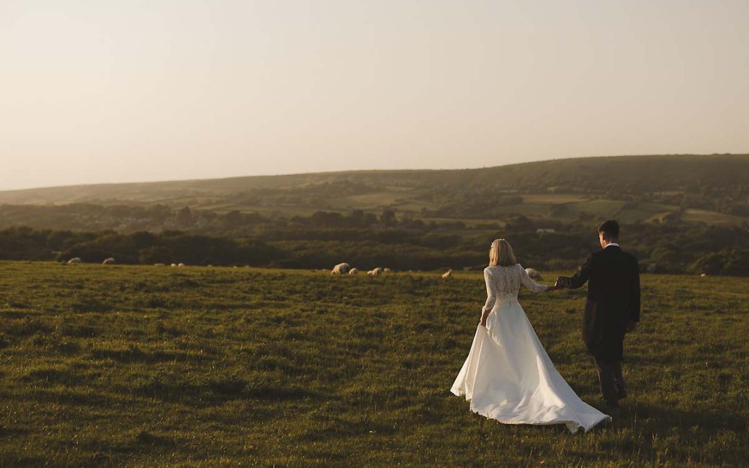 Elegant Sailcloth Marquee Wedding in Swanage, Dorset