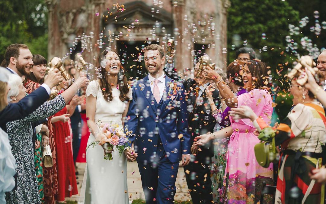 Peacocks, Confetti & Pure Joy – A Larmer Tree Wedding Preview