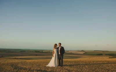 Hilltop Marquee Wedding in Dorset – Lucy & Hugo