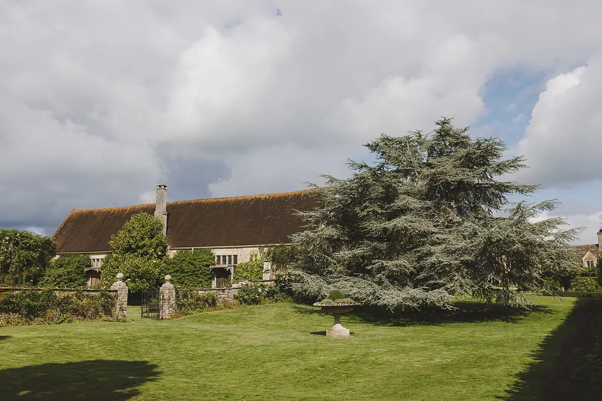Hinton St Mary Estate wedding barn and gardens in Dorset
