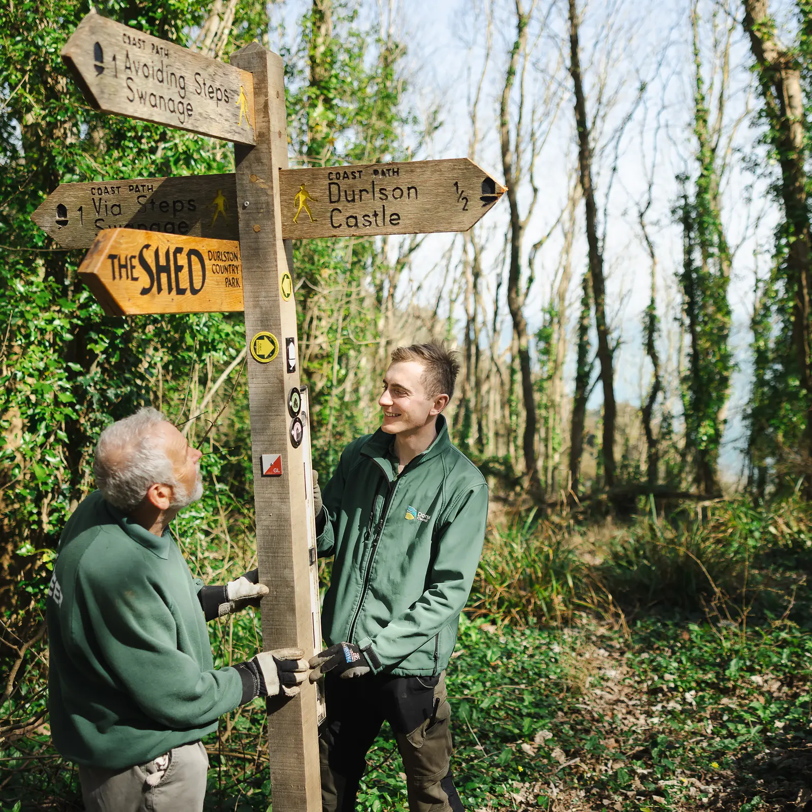 Lifestyle photography for Dorset Council employees on location in Dorset