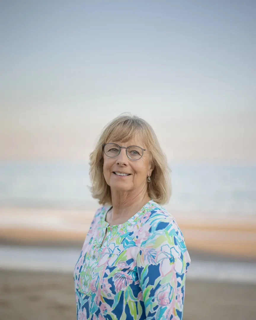 Coastal business portrait photographed in Poole during a personal branding photography shoot.