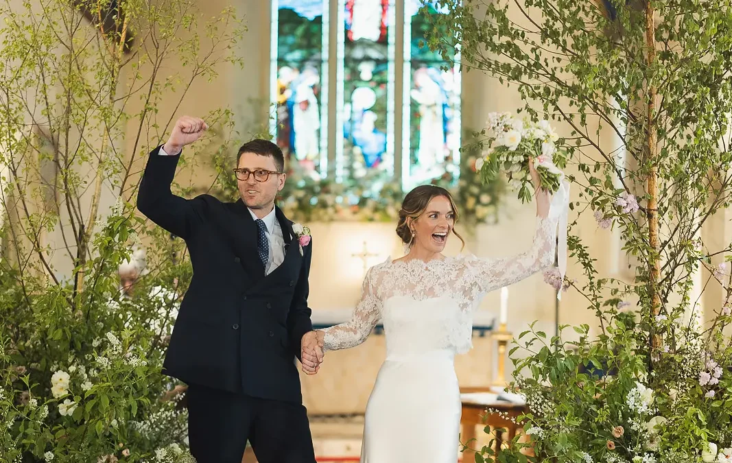 Marquee Wedding in Longparish, Hampshire | Iona & Alex