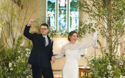 Marquee Wedding in Longparish, Hampshire | Iona & Alex