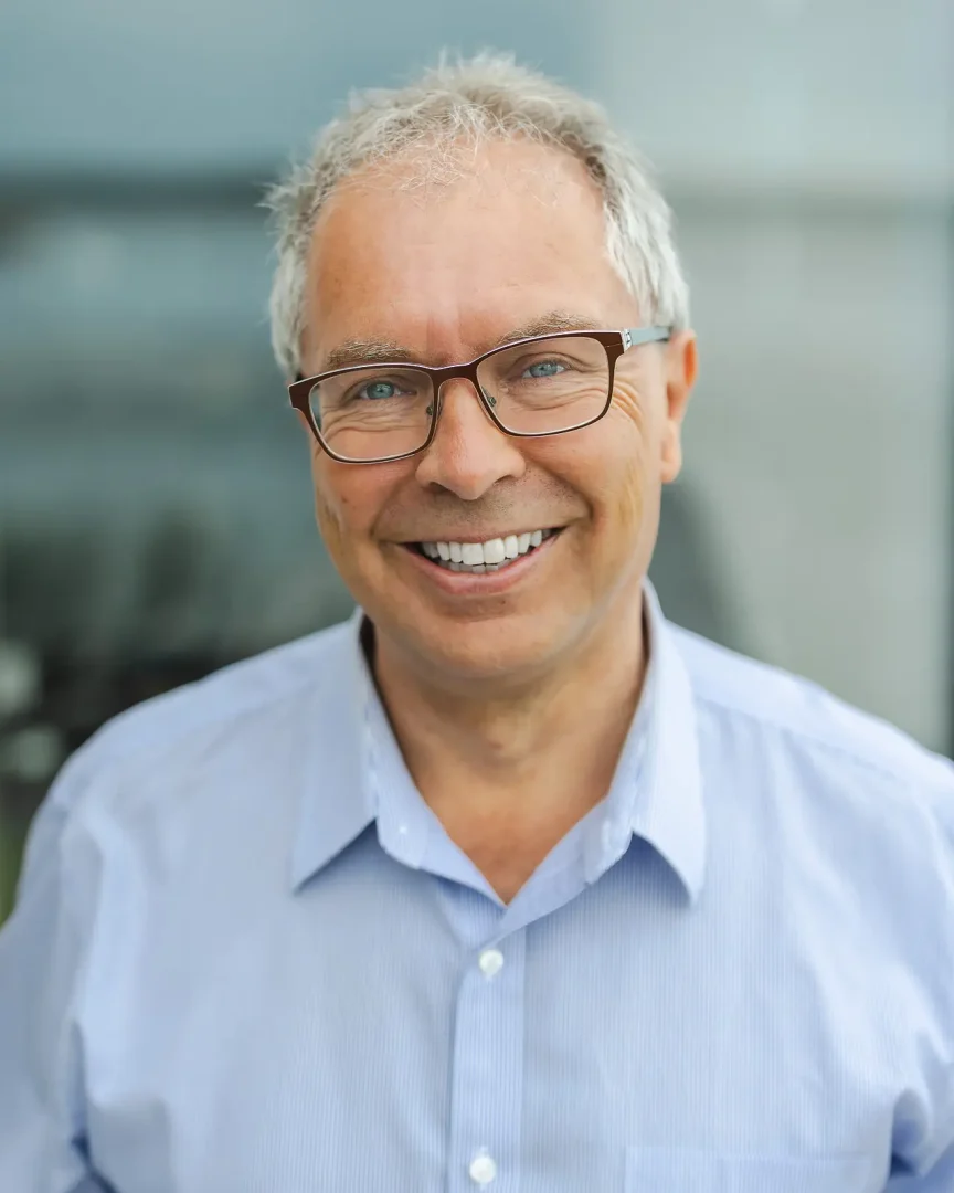 Close-up personal branding portrait of an independent financial advisor in Sandbanks, Poole.